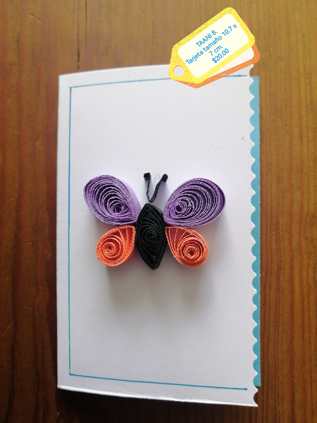 Tarjeta de animalito